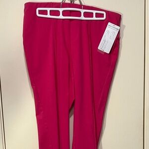 NWT Nina Leonard Tummy Smoothing pink ankle length Medium